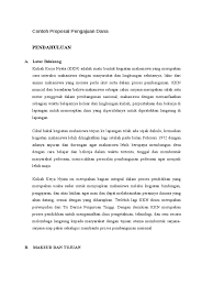 Contoh proposal permohonan bantuan dana sponsor kamis 17 oktober 2013. Contoh Proposal Pengajuan Dana