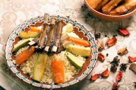 Maybe you would like to learn more about one of these? Traditional Couscous Dish With Lamb Ribs And Vegetables Still Stock Photo Picture And Royalty Free Image Image 59614923