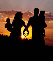 family silhouette inspiration sevimli aile aile portleleri fotograf