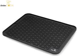 Maybe you would like to learn more about one of these? Silicone Dish Drying Mat 24 X 18 Grey Extra Large Dish Drying Mat Kitchen Utensils Gadgets Kitchen Accessories Malibukohsamui Com