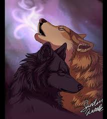 Autumn And Phantom Anime Wolf Wolf Artwork Fantasy Wolf