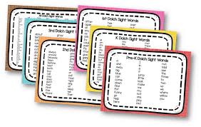 Learning to put words in alphabetical order has practical applications as we use this order to index systems, such as bus or train timetables and dictionaries. Free Printable Sight Words List