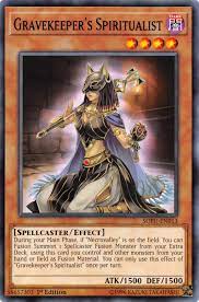 Gravekeeper's Spiritualist - Soul Fusion - YuGiOh