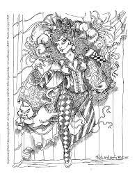 Have fun with the best dark | coloring pages. Pin On Fantasy Coloring