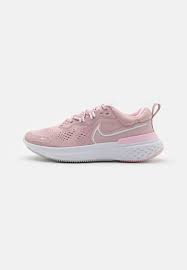 Nike Performance REACT MILER 2 - Neutral running shoes - plum  chalk/white/pink foam/light pink - Zalando.ie