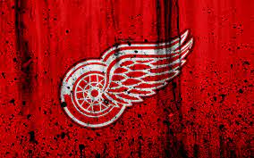 Download Wallpapers 4k Detroit Red Wings Grunge Nhl Hockey Art Eastern Conference Usa Logo Stone Texture Atlantic Division Besthqwallpapers Com Detroit Red Wings Red Wings Red Wing Logo