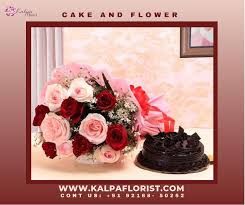 Happy birthday balloons and lovely birthday bouquets are the perfect gift, to send your wishes to share in their special day. Flower And Cake For Birthday Birthday Surprise For Her Kalpa Florist