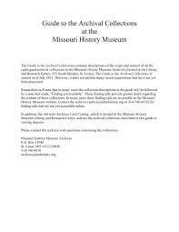 We did not find results for: Guide To The Archival Collections Pdf Missouri History Museum