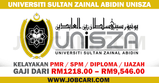 If you are talented, enthusiastic and energetic and want to chart the growth of the communications and multimedia. Jawatan Kosong Terbaru Pelbagai Bidang Dan Gred Di Universiti Sultan Zainal Abidin Unisza 29 Sept 2016 Jobcari Com Jawatan Kosong Terkini