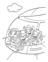 Quincy Leo Annie And June In Little Einsteins Rocket Coloring Page Download Print Online Coloring P In 2020 Coloring Pages Little Einsteins Princess Coloring Pages
