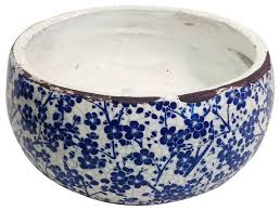 This is a glazed ceramic ash tray from wildwood pottery, dated 1951, not counting the handle, it measures approximately 5 1/4 inches long and 4 1/2 inches. Plant Care Supplies Soil Accessories Blue White Ceramic Plant Pot Flower Pot Floral Planter Vintage Country Home Kisetsu System Co Jp