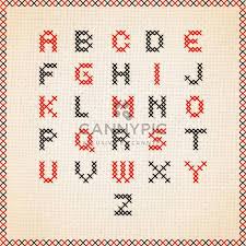 Make a selection and click on the image to get started with the font you have chosen. Cross Stitch Font Alphabet Letters Kostenloser Vektor Download 133306 Cannypic