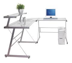 Glass Computer Desk Buying Tips Yonohomedesign Com Glass Corner Desk Office Desk Ikea Computer Desk