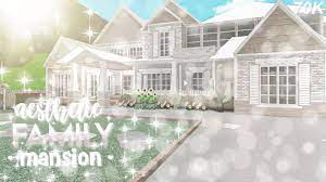 Aesthetic Family Mansion 70k Bloxburg House Build Youtube Bloxburg House Beautiful House Plans Bloxburg Houses