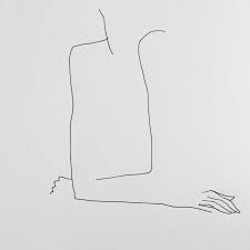 Woman Waiting By Frederic Forest Minimal Drawings Minimalist Drawing Minimalist Art