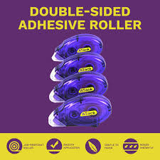 These days i don't create many boxes. Buy Atack Double Sided Tape Adhesive Runner Roller 0 3 Inch By 360 Inch 4 Pack Permanent Double Sided Adhesive Tape Dispenser For Scrapbooking Card Making And Crafts Acid Free And Archival Safe Online In Turkey B086vhtsmp