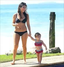 May 03, kourtney kardashian is sighted with her daughter penelope disick on may 03, 2016 on miami beach, florida. Penelope Scotland Disick Celebrity Babies Covered