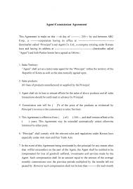 In most situations, the real estate company will provide a working environment, such as office space and equipment, in exchange for a portion of the agent's commissions. Browse Our Example Of Sales Commission Contract Template Contract Template Contract Agreement Contract