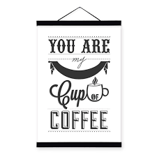 Www.newdesain.com gambar dinding cafe hitam putih pelukis mural 3d kreatif. Vintage Retro Hitam Putih Minimalis Suka Kopi Quotes Kayu Bingkai Poster Dinding Gambar Seni Cafe Dekorasi Lukisan Kanvas Gulungan Painting Calligraphy Aliexpress