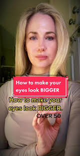 How to make your eyes look BIGGER! Over 50 or any age. #biggereyestutorial  #makeyoureyespop #biggereyeshacks #over50makeup #over50makeuptips  #over50makeuphelp #womenover50 #women50plus ...