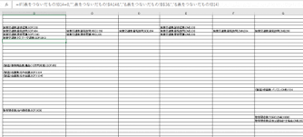 複数の列に入力されている文字を一列にまとめる Excelに関して質問 Excel エクセル 教えて Goo