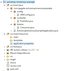 In Memoryactivemq Projectstructure Quppler