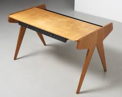 For Sale Writing Desk By Helmut Magg For Wk Mobel 1950s Circular Dining Table Black Drawers Desk
