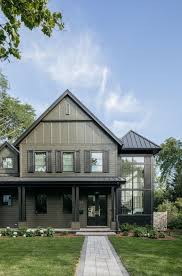 Maybe you would like to learn more about one of these? New Construction Modern Farmhouse In 2020 Green Exterior House Colors Green House Exterior Modern Farmhouse Exterior