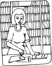1.84 mb, 2220 x 2766. Library Coloring Pages Printables Coloring Home