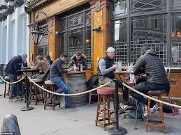 Relax with the morning paper and a glass of pimms in our lounge sets. Beer Gardens Packed On First Friday Night After Uk Lockdown Eased Daily Mail Online