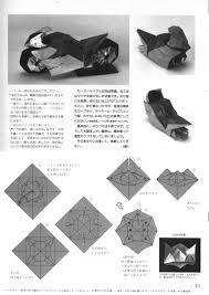 motorcycle ryo aoki origami paper crafts origami dollar bill origami