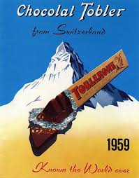 Chocolat Tobler Toblerone 1959 Candy Catalog Page 01 Toblerone Toblerone Chocolate Vintage Advertising Art