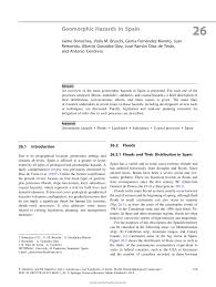 Pdf Geomorphic Hazards In Spain