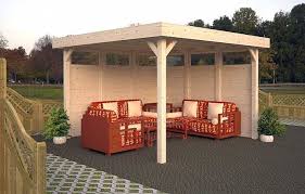 Der Gartenpavillon Mit Flachdach