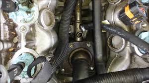 Isuzu Rodeo Intake Manifold Removal And Thermostat Replacement Part 4 Youtube