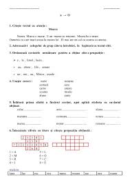 6654510 Fise Limba Romana Clasa I In 2020 Kids Education School Lessons Visual Perceptual Activities