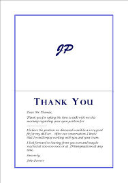 Thank You Cards After Interview Interview Thank You Job Interview Tips Job Interview Questions