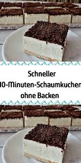 Schneller 10 Minuten Schaumkuchen Ohne Backen Kuchen Ohne Backen Schnelle Kuchen Backen Backen