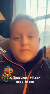 This Snapchat filter goes from baby to old person in seconds. Frightening.  #fyp #filters #imanoldman