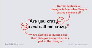 Try using dialogue to stand out! Dialogue In Writing The Master List Of Formatting Tips