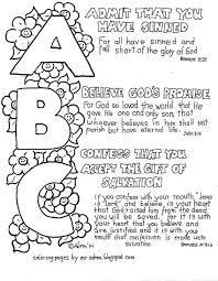 Wesley's notes for romans 3:23. Coloring Pages For Kids By Mr Adron Abcs Of The Gospel Coloring Page Free
