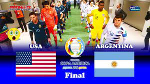 Average number of goals in meetings between usa and argentina is 4.0. Usa Vs Argentina Final Copa America 2021 Pes 2021 Gameplay Shock Youtube