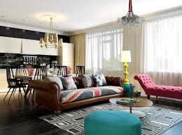 Multiple housing units built together are a classic american approach; Modern Apartment Design With Pop Artwork Style Decor Looks More Trendy And Stylish Roohome