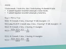 Maybe you would like to learn more about one of these? Variabel Acak Diskrit Distribusi Peluang Ppt Download