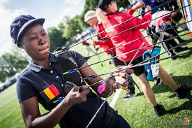 Could Marlyse Hourtou Become Chad S First Olympic Archer Olympic Archers Olympics 2020 Olympics