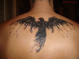 Bite The Tattoo On Your Shoulder Meaning Pics For Eagle Tattoo Upper Back Tattoos Back Tattoo Eagle Tattoos