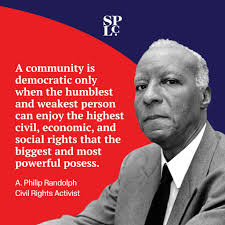 A. Philip Randolph was born #OTD in 1889. A labor organizer. A civil rights  leader. The architect of the March