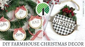 Schnell & einfach preise vergleichen für christmas decorations von geprüften onlineshops! Dollar Tree Farmhouse Christmas Diy 2019 Christmas In July Youtube