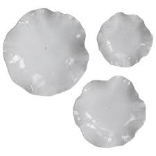 Maybe you would like to learn more about one of these? Uttermost Abella Ceramic Wall Decor S 3 White 04234 Furniture Lightning Interior Decor Online Store Ontario