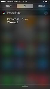 Power Nap Ios Notification Screen
